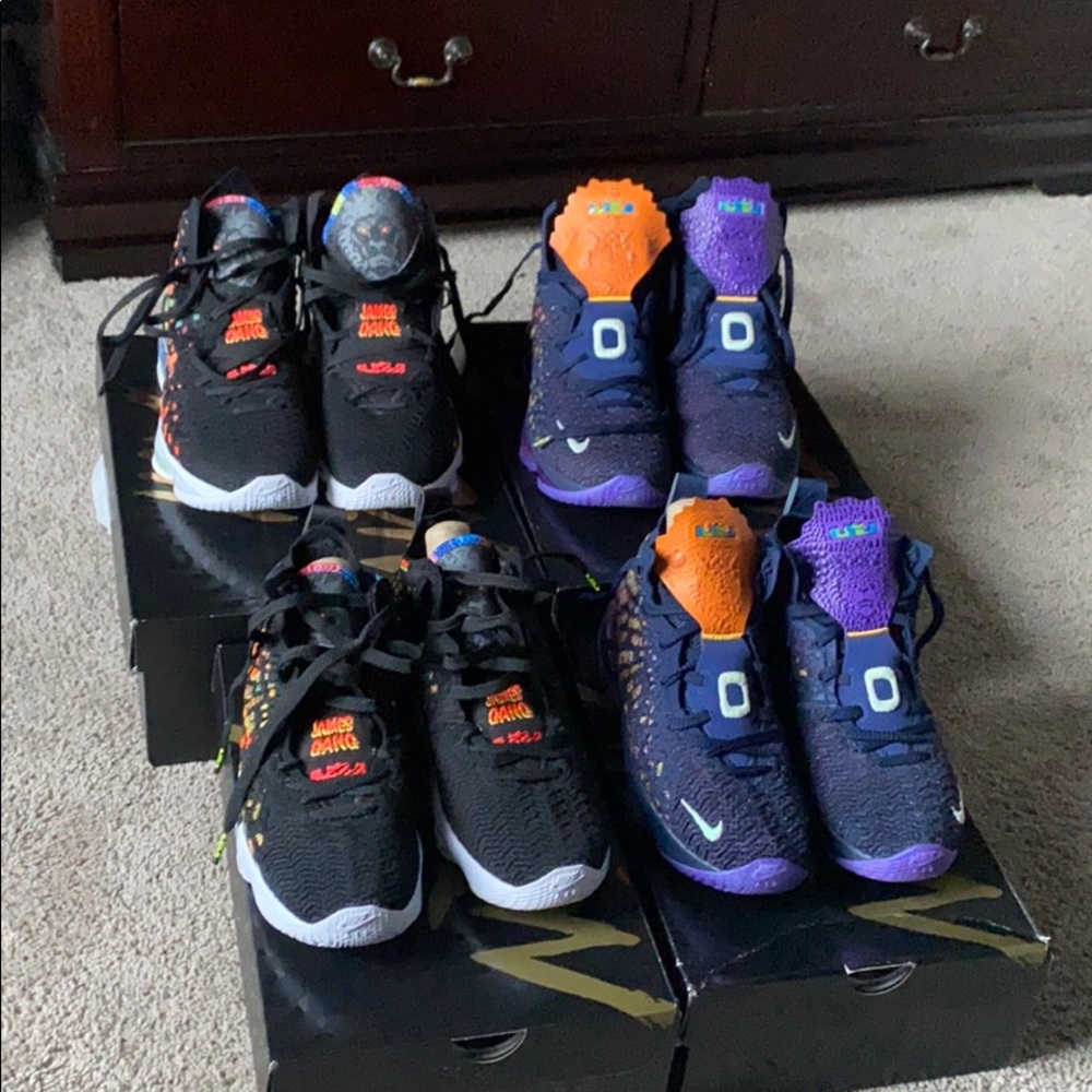 LeBron 17’s 4 Pair